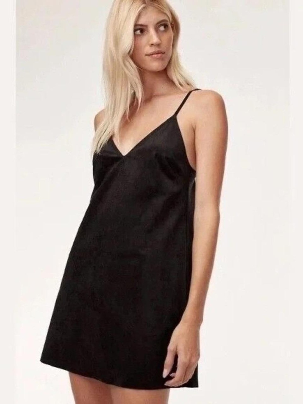 Wilfred Black Suede Slip
